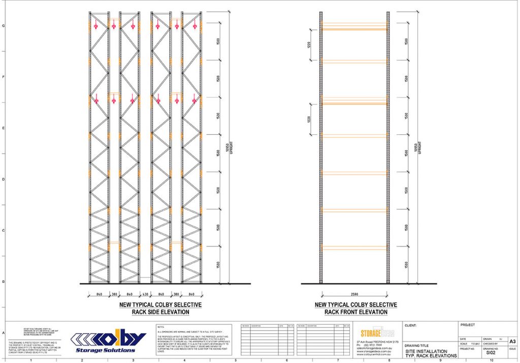 AutoCAD Designs & Drawings - Storage Ideas